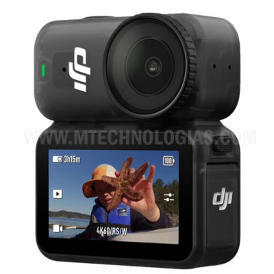 DJI Combo Osmo Nano Standard (128GB) – Câmera vlogging pequena 4K/60fps com sensor de 1/1,3 polegadas, vídeo FOV amplo de 143°, gravação de 200 minutos, transferência rápida de conteúdo, câmera POV