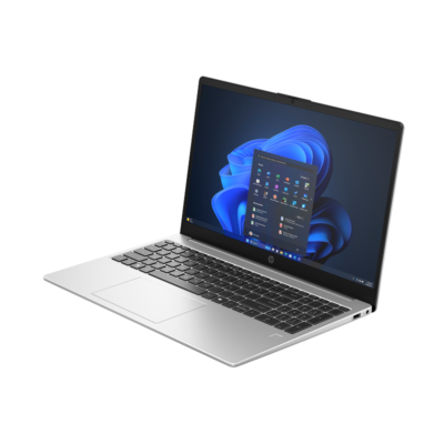 PORT HP 15.6′ NOTEBOOK 250R U7-150U INTEL GRAPHICS 8GB 512GB SSD FHD W11P PRATA