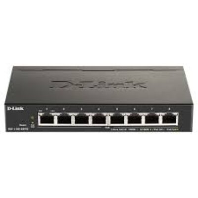 SWITCH 6 DLINK 10/100 POE S/GESTAO + SURVEILLANCE C/ 4 POE 60W + RANGE 250M
