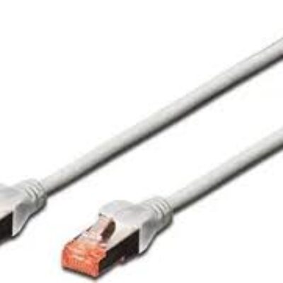 CABO DE REDE RJ45 EWENT 5M CAT6 S/FTP ETHERNET CINZA