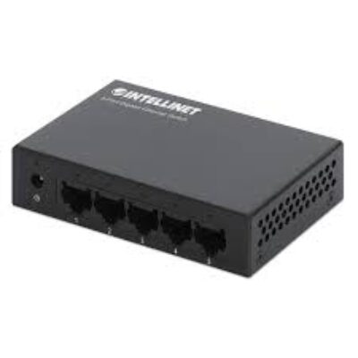 SWITCH 5 INTELLINET GIGABIT DESKTOP METAL