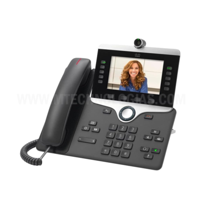 Cisco Telefone de vídeo IP de 5 linhas CP-8845-K9 (fonte de alimentação não incluída)