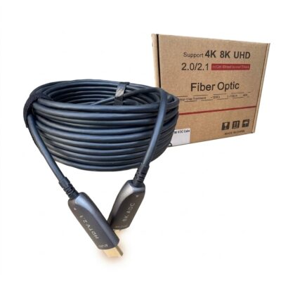 CABO HDMI 20 METROS EN FIBRA OPTICA V2.1 8K 60HZ 4K 144HZ